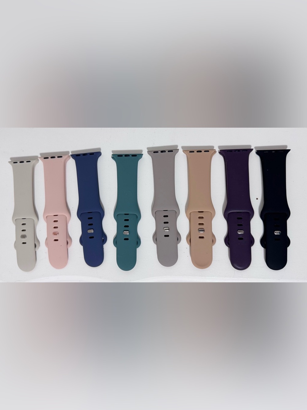 Lerobo 8 Sport Bands Compatible with Apple Watch (38/40/41mm), Premium silicone